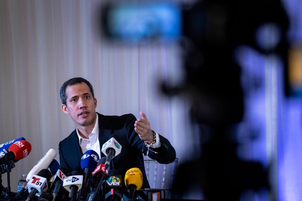 Guaidó afirma que está de visita en Estados Unidos y no pedirá&nbsp;asilo