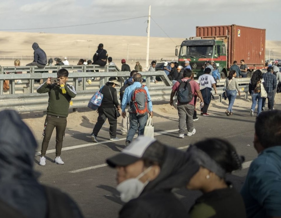 Perú adelanta que Venezuela enviará un avión para repatriar a migrantes&nbsp;varados