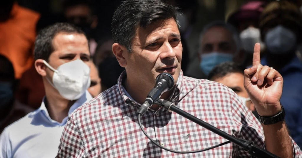 Freddy Superlano sustituye a Juan Guaidó como candidato de Voluntad Popular para la elección&nbsp;primaria