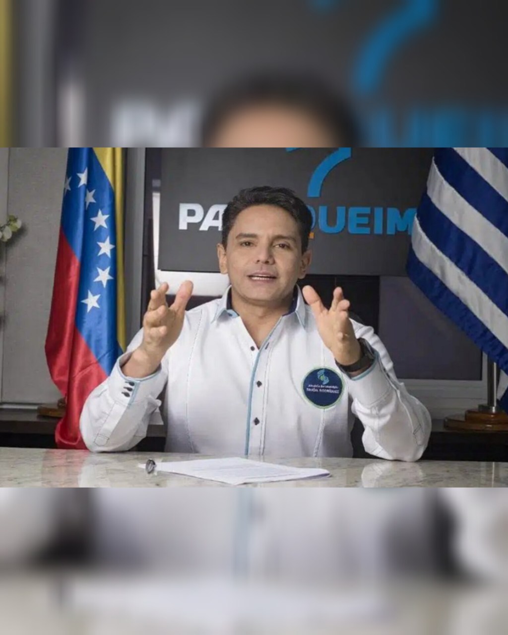 Inhabilitan políticamente a Ernesto Paraqueima por 15&nbsp;años