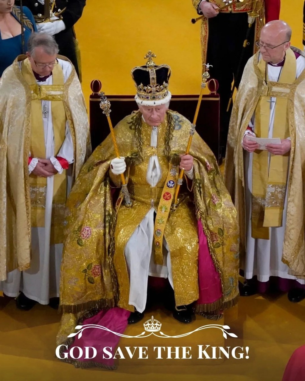 Carlos III fue coronado como rey de Inglaterra en una histórica&nbsp;ceremonia