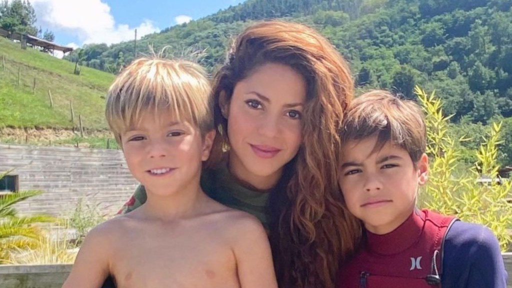 Acróstico, la canción que Shakira dedicó a sus&nbsp;hijos