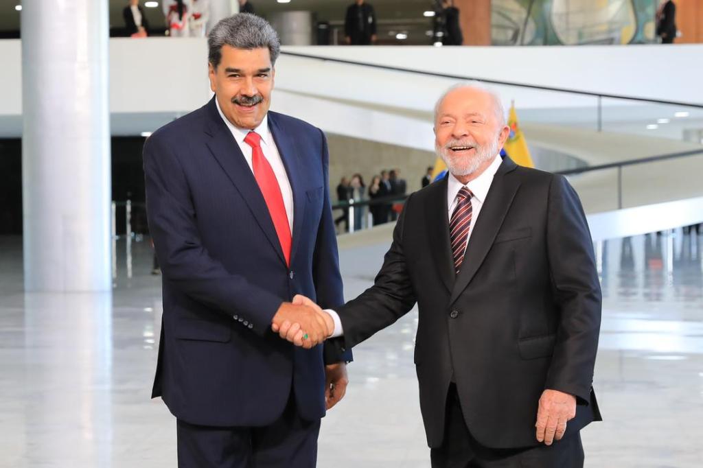 Maduro se reúne con Lula en&nbsp;Brasil