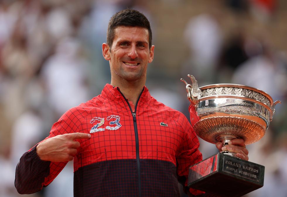 Djokovic conquista su Grand Slam&nbsp;23