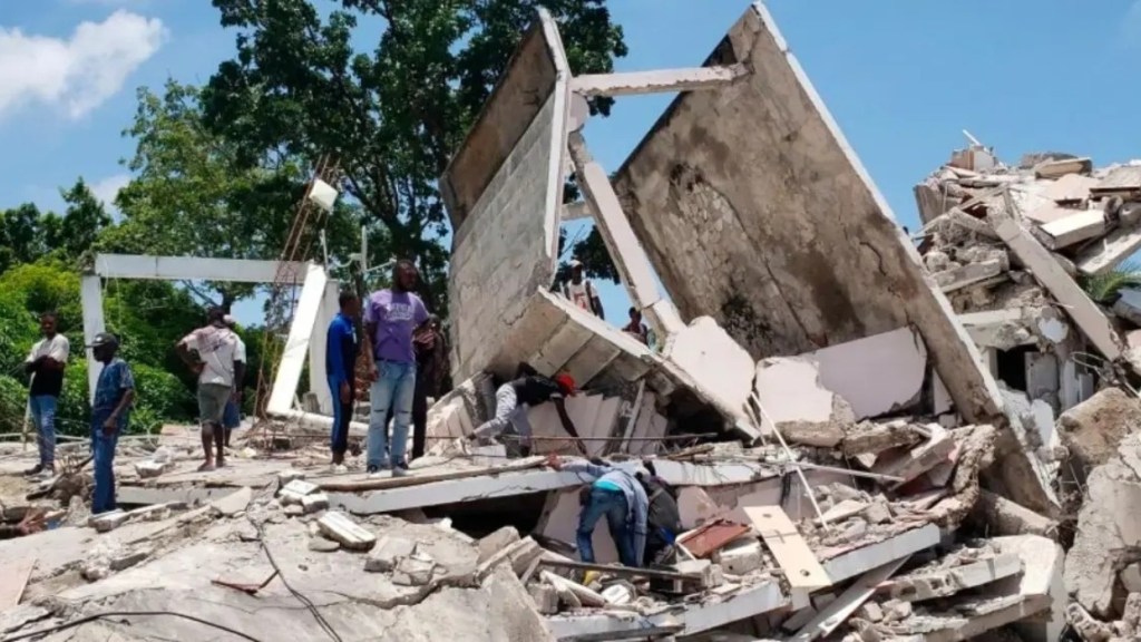 Tres muertos y varios heridos por sismo en&nbsp;Haití