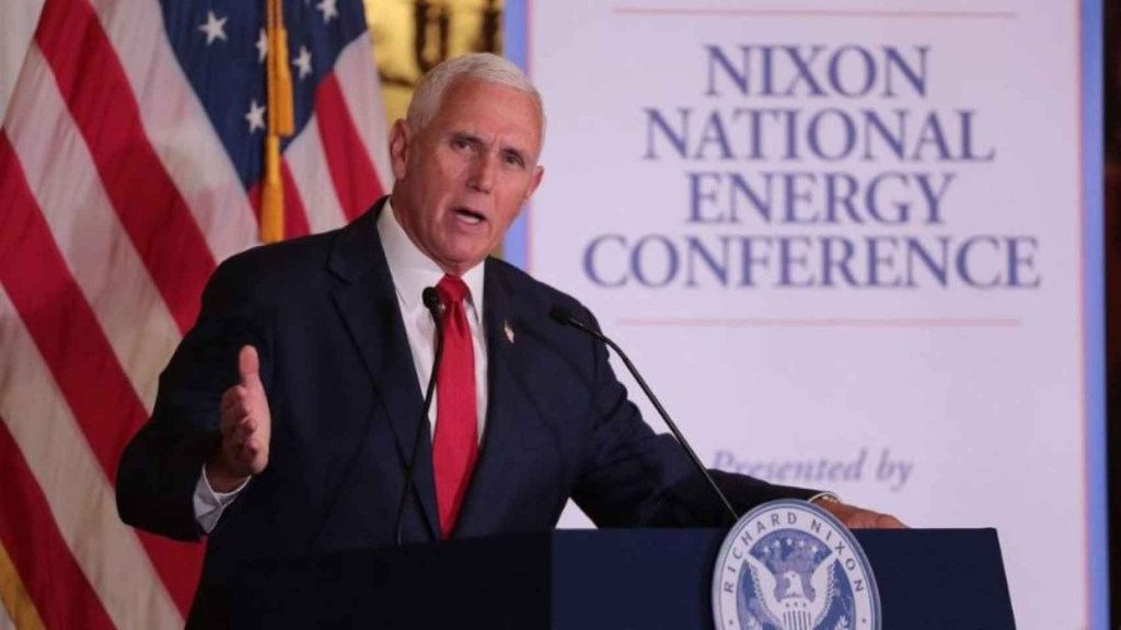 Mike Pence oficializa su aspiración a la presidencia de Estados&nbsp;Unidos