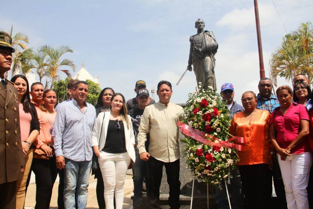Conmemorados los 212 años de la Firma del Acta de Independencia en Ciudad&nbsp;Orinoco