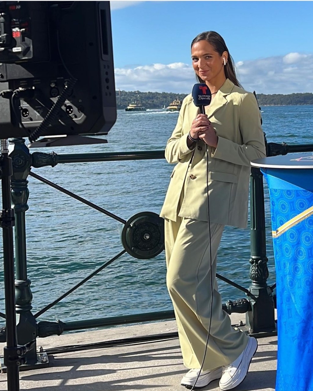 Deyna Castellanos debuta como presentadora en la Copa Mundial&nbsp;Femenina