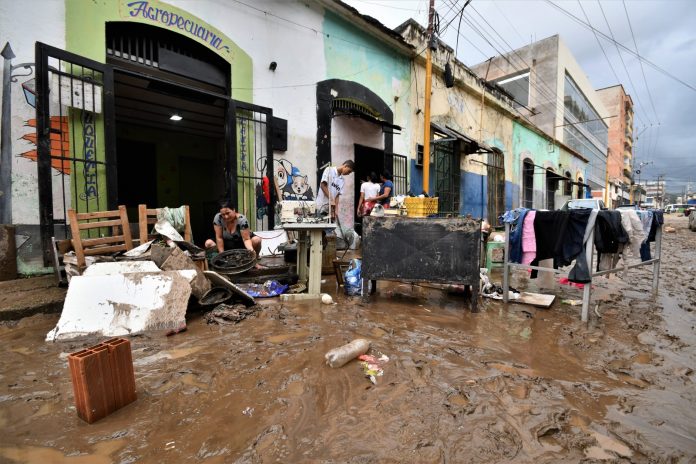 Las lluvias del martes dejaron fuertes afectaciones en&nbsp;Valencia