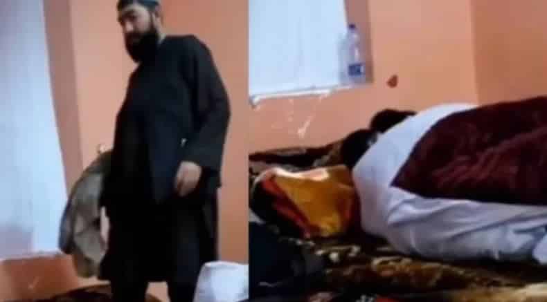 ¡Escándalo! Captan a jefe de los talibanes en amorío con miembro de seguridad&nbsp;(+video)