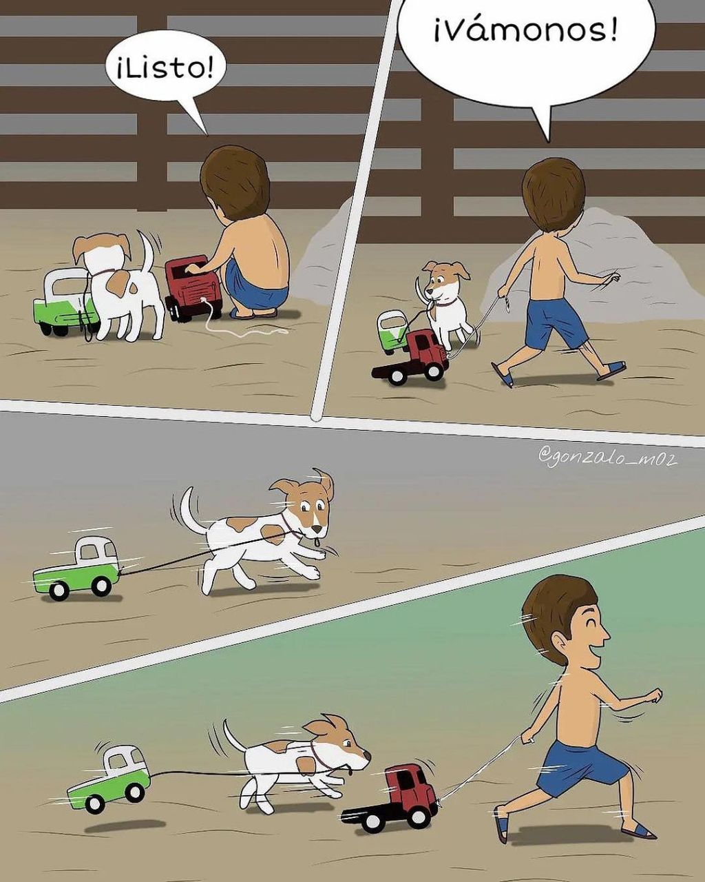 Artista hizo un dibujo de un video&nbsp;viral