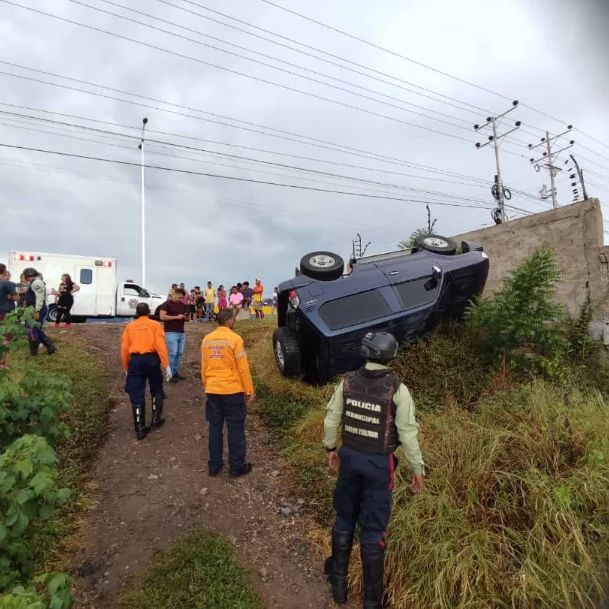 Se volcó camioneta Merú en&nbsp;Barcelona