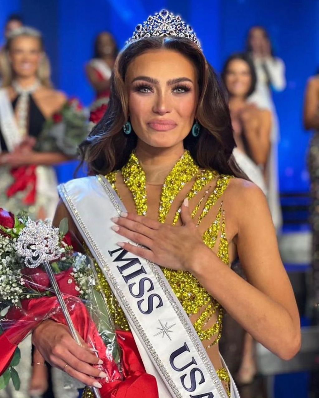 Modelo de raíces venezolanas se coronó como Miss&nbsp;USA