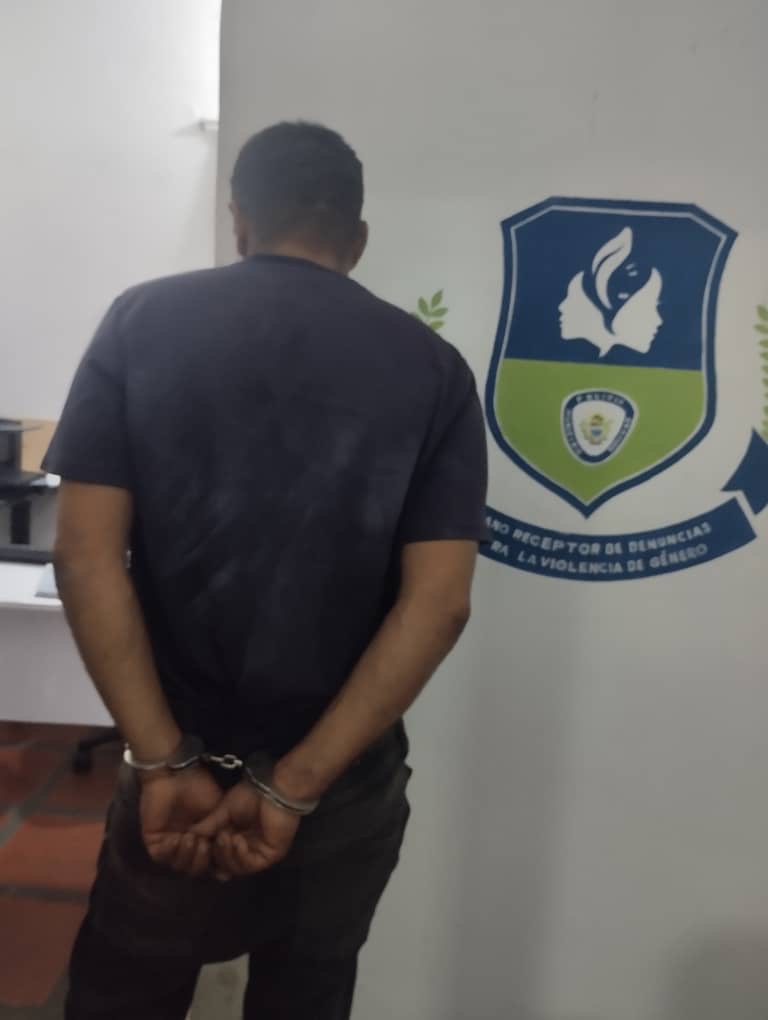 Sujeto fue detenido por presunta violencia de&nbsp;género