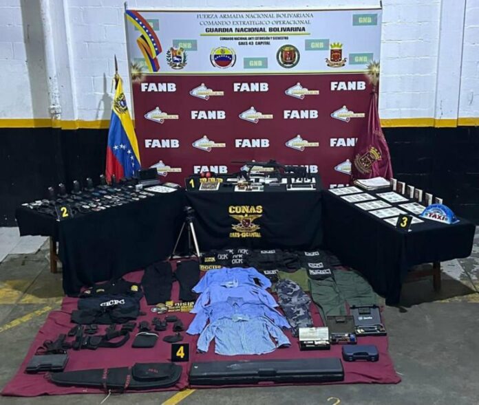 Incautan arsenal tras allanamiento a galpón en los Altos&nbsp;Mirandinos