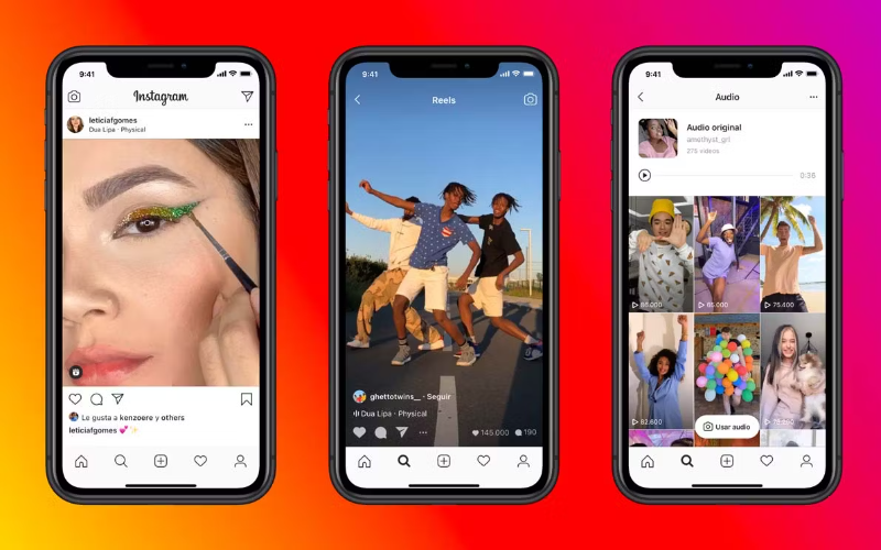 Instagram prueba clips de reels más&nbsp;largos