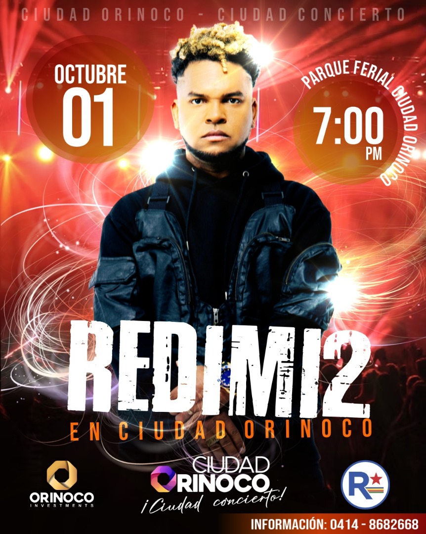 Todo listo para presentar en concierto al rapero  internacional de música cristiana&nbsp;Redimi2