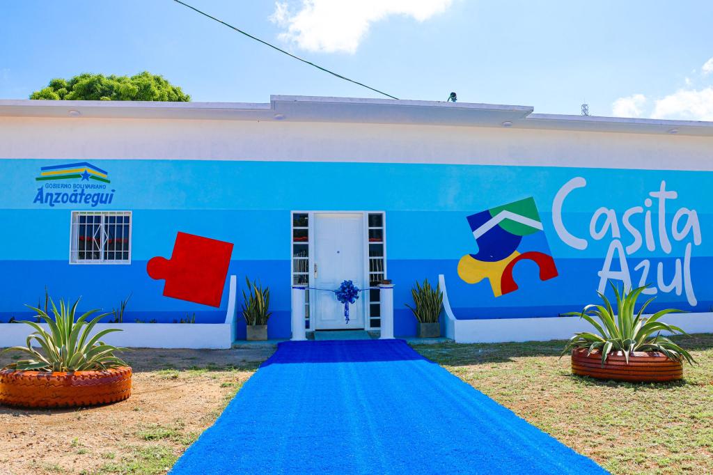 Inaugurada 3era «Casita Azul» para la atención a la población dentro del Trastorno del Espectro Autista en El&nbsp;Tigre