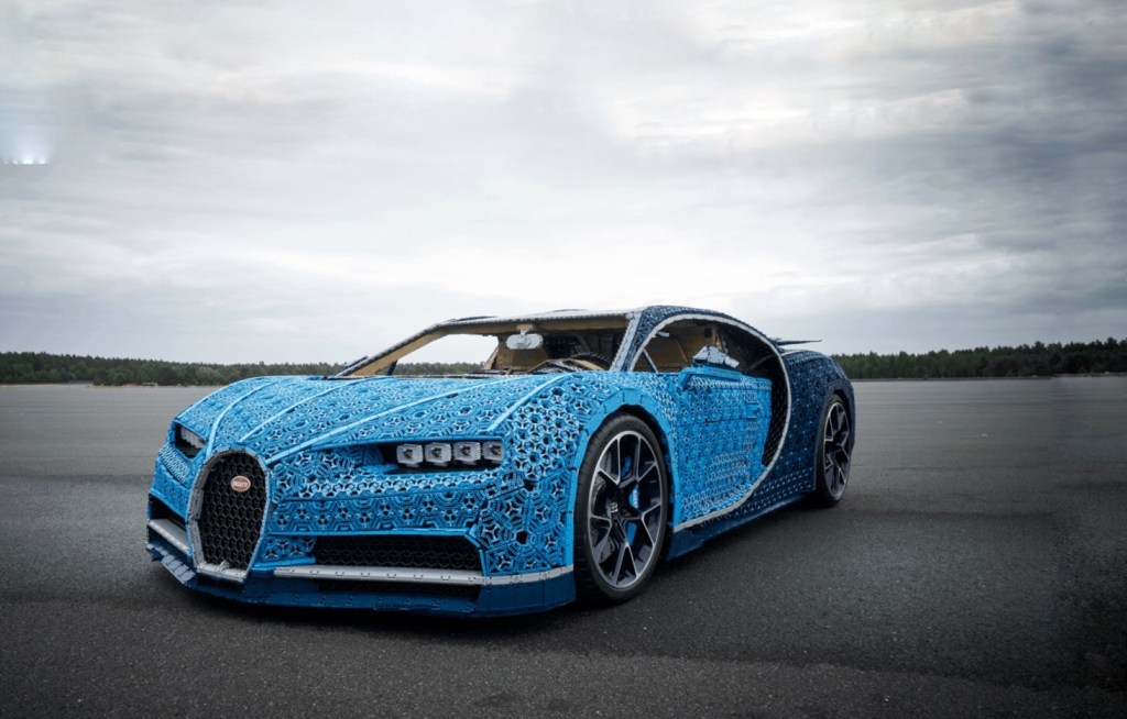 LEGO construyó un Bugatti Chiron con más de un millón de&nbsp;piezas