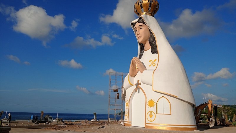 Inauguraron en Carupano el monumento más grande de la Virgen del Valle en&nbsp;Venezuela