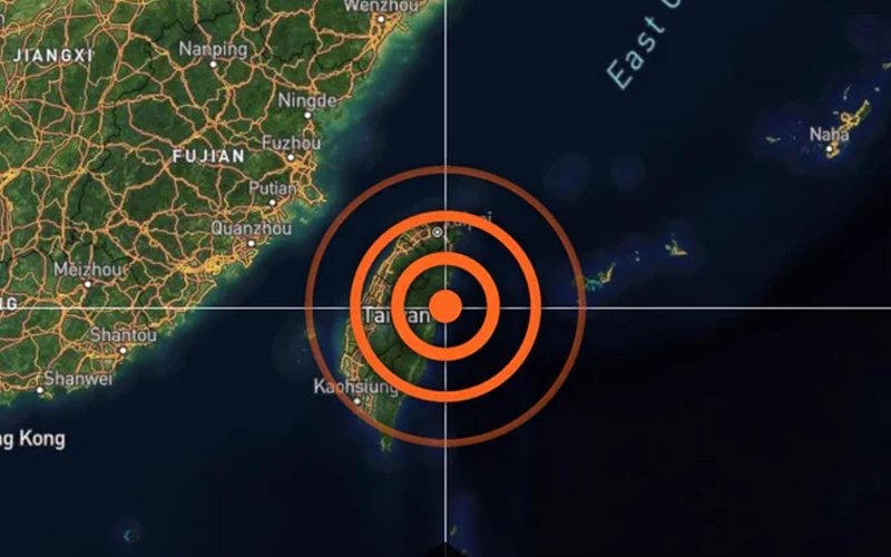 Dos terremotos de magnitud 5 y 4,6 sacudieron&nbsp;Taiwán