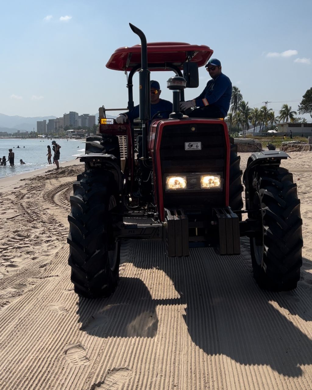 Después once años Lechería vuelve a tener una máquina limpia&nbsp;playa