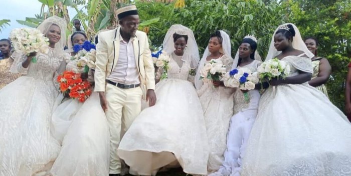 Hombre contrae matrimonio con siete mujeres, entre ellas sus&nbsp;hermanas