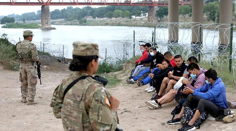 Retienen a venezolanos cuando cruzaban el río Bravo para llegar a&nbsp;EEUU