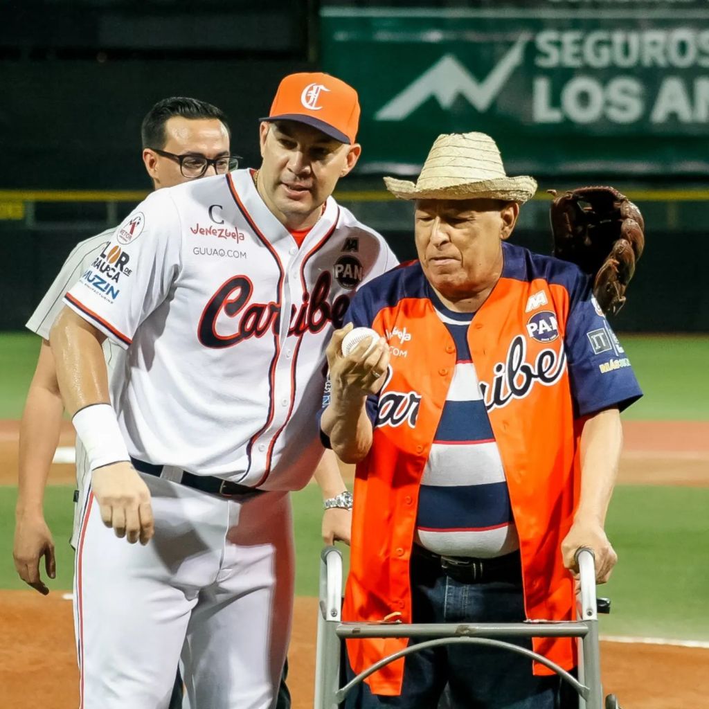 Caribes de Anzoátegui rindió homenaje a Gualberto&nbsp;Ibarreto