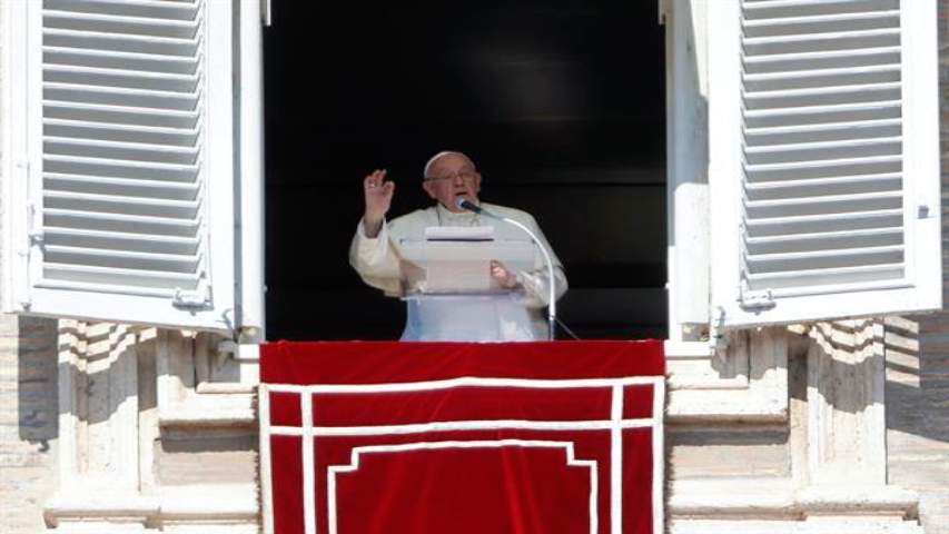 Papa implora que se terminen los ataques de armas en Israel y&nbsp;Palestina