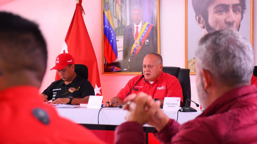 Cabello reiteró que «no hay posibilidad de que alguien inhabilitado sea candidato&nbsp;presidencial»