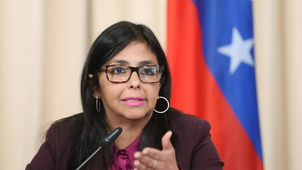 Delcy Rodríguez llama a desdolarizar el mercado de&nbsp;petróleo