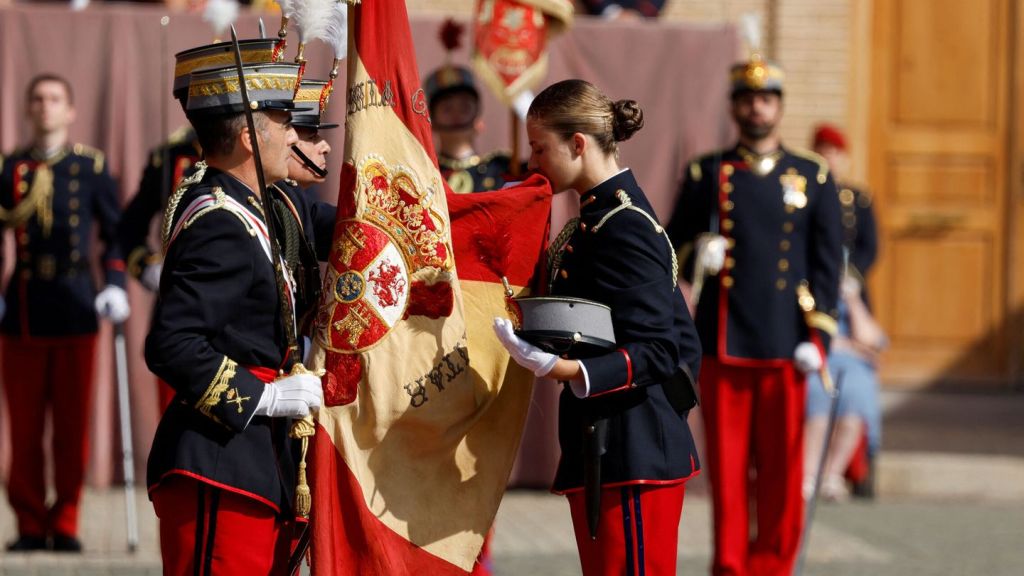 La jura de bandera de la princesa&nbsp;Leonor