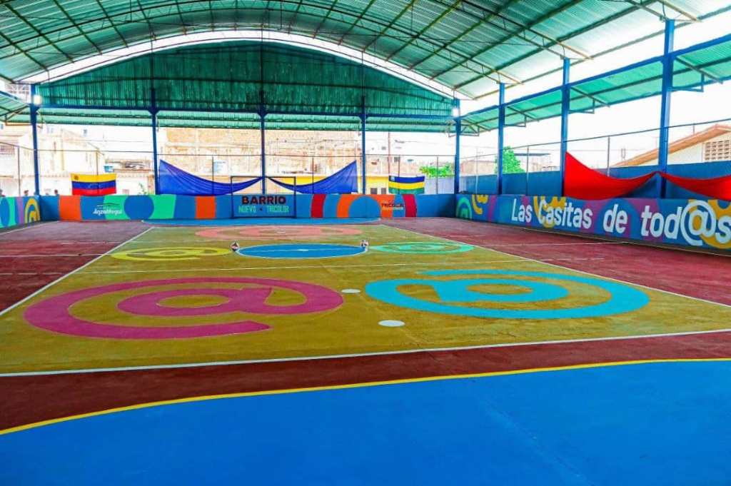 Inaugurada Cancha en Las Casitas,&nbsp;Barcelona