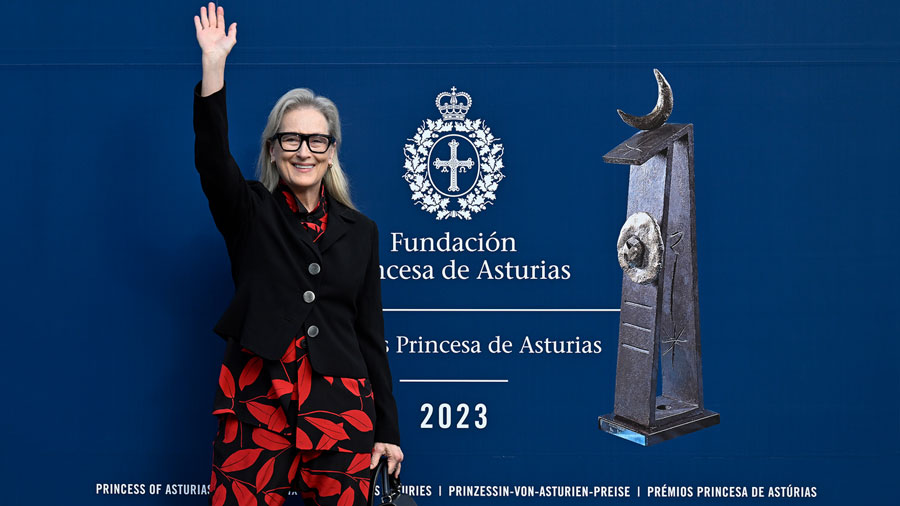 Meryl Streep, Premio Princesa de Asturias de las&nbsp;Artes