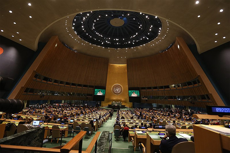 Asamblea General de la ONU llama al «cese de&nbsp;hostilidades»