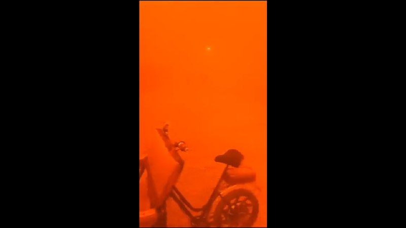 EN IMÁGENES: aterradora tormenta de arena azota la región de Azraq en&nbsp;Jordania