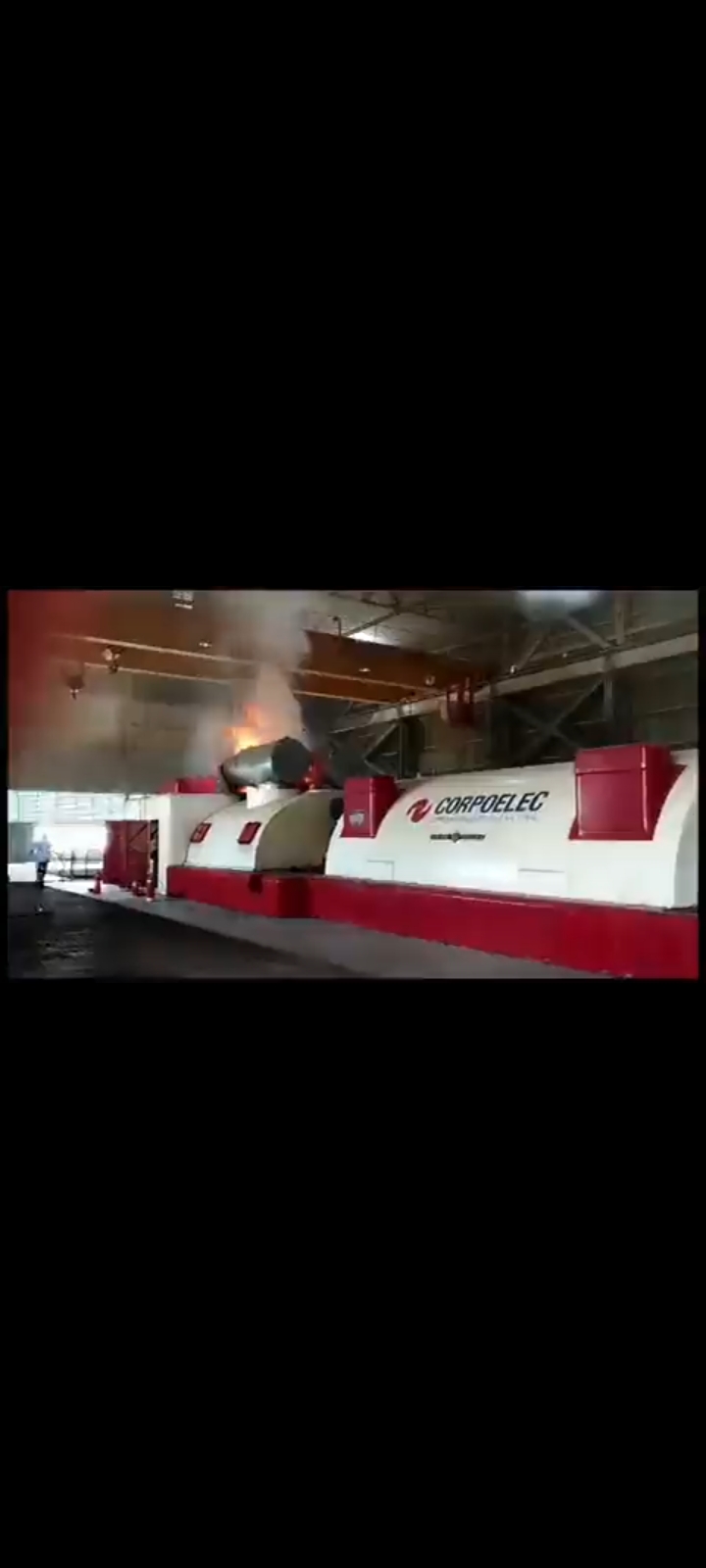 Sofocan incendio en planta termoeléctrica en Maracaibo&nbsp;(+VIDEOS)