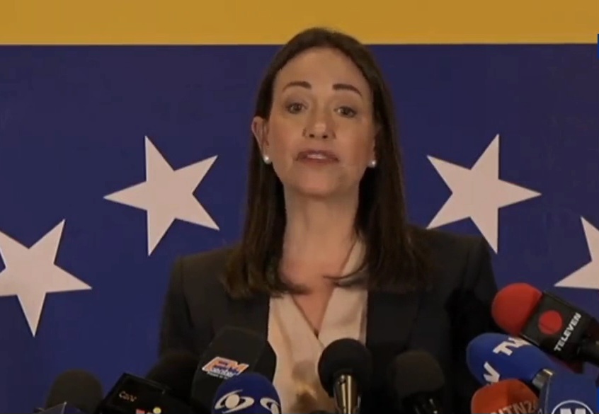 María Corina Machado: «He recibido un mandato&nbsp;inequívoco