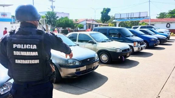 Intensifican operativos de retención de vehículos que circulan sin placas en&nbsp;Anzoátegui