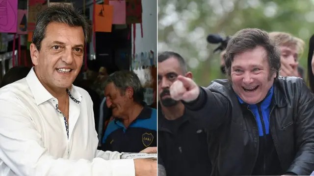 Massa y Milei empatados en el tramo final de la campaña electoral en&nbsp;Argentina