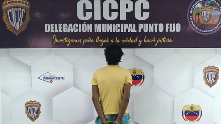 Cicpc detiene a sujeto por mantener secuestrada a su pareja en Punto&nbsp;Fijo