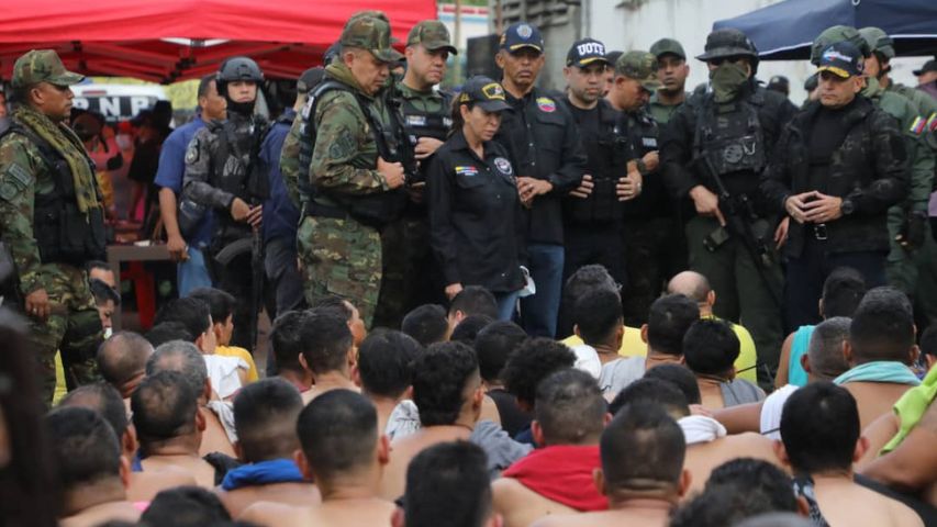 Ceballos afirma que tienen control del 100% de las cárceles del&nbsp;país