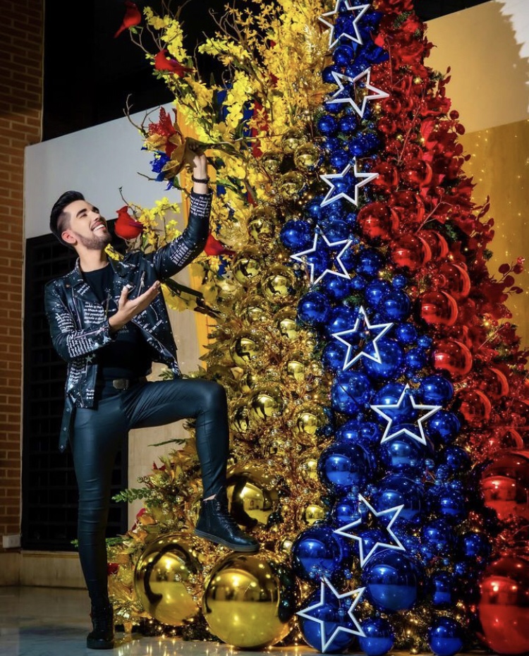 Arbolito de navidad inspirado en&nbsp;Venezuela