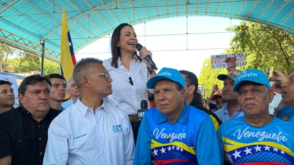 María Corina Machado:“A mí lo único que me importa es lo que piensa la&nbsp;gente”