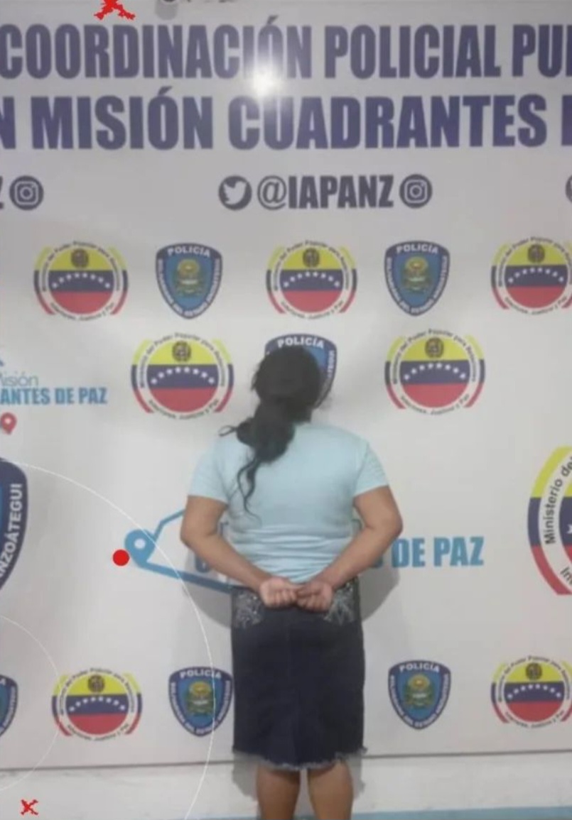 Detienen a mujer por maniatar a su nieto de 4 años en&nbsp;Anzoátegui