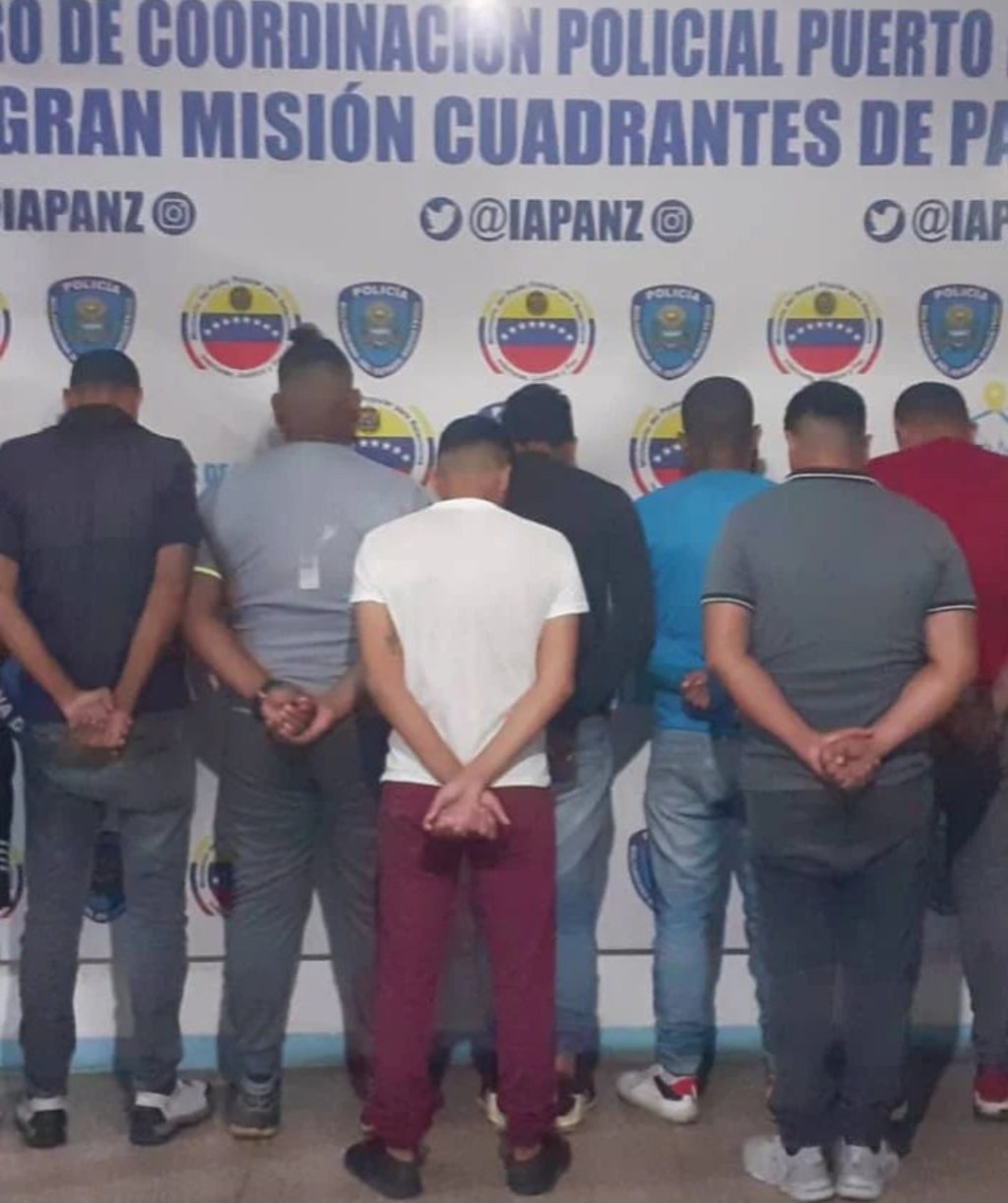 10 personas detenidas por presuntos delitos cambiarios en Puerto La&nbsp;Cruz