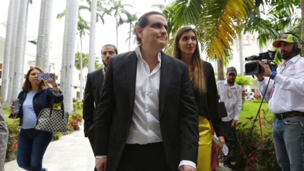 Alex Saab y Camilla Fabri designados miembros plenipotenciarios de la mesa de diálogo de&nbsp;México