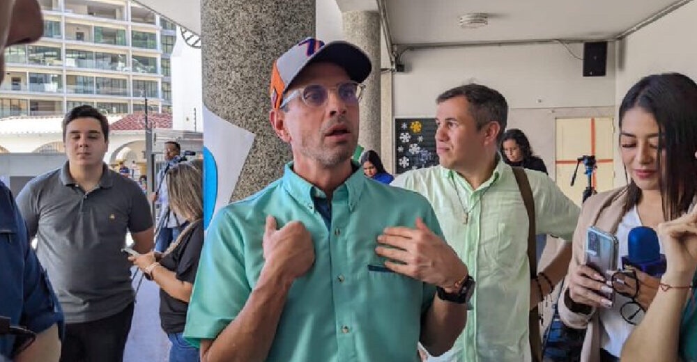 Capriles asegura que cifra de abstención del referendo alcanzó el 89,8&nbsp;%