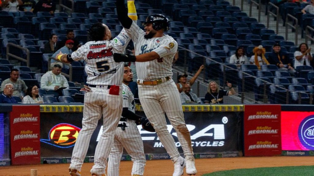 Leones del Caracas segundo clasificado de&nbsp;LVBP